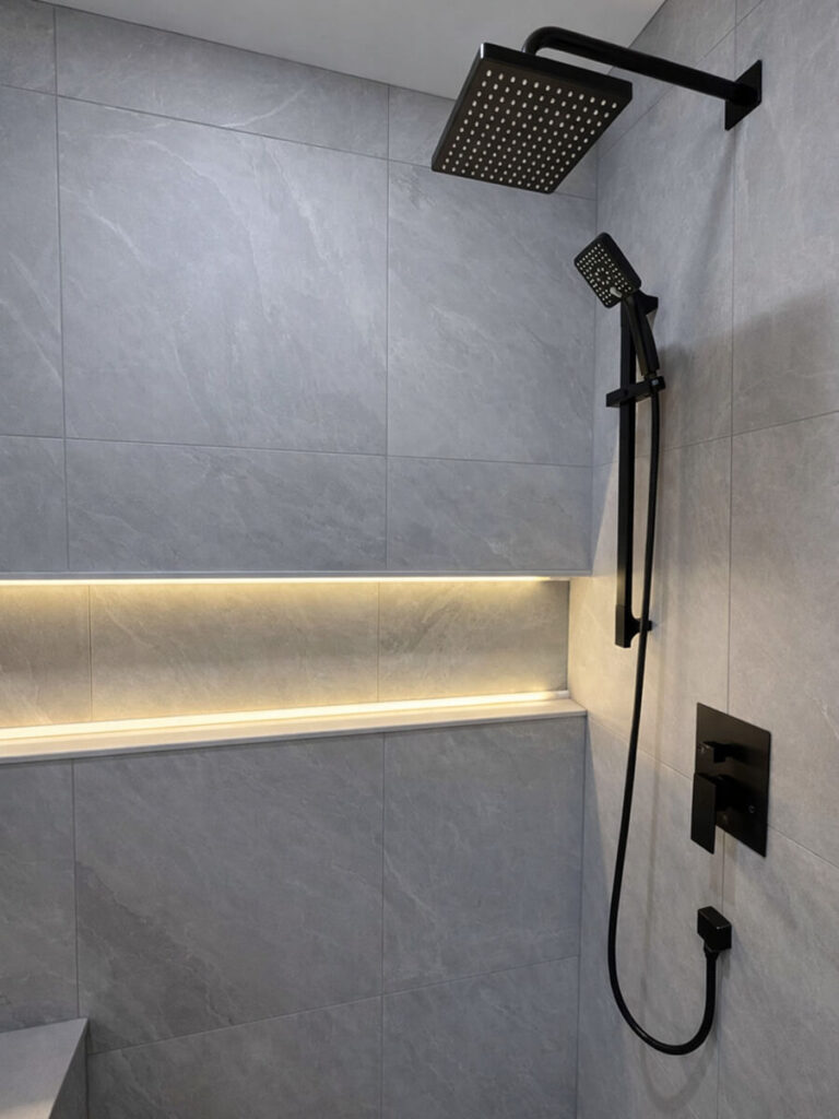Professional shower plumbing installation in London, Ontario