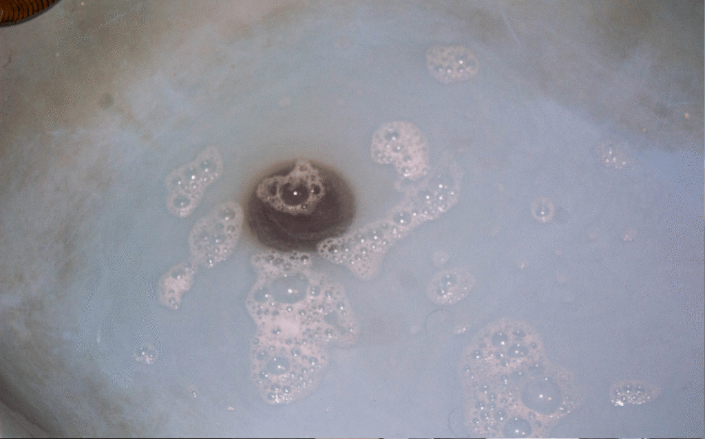 Clogged drain